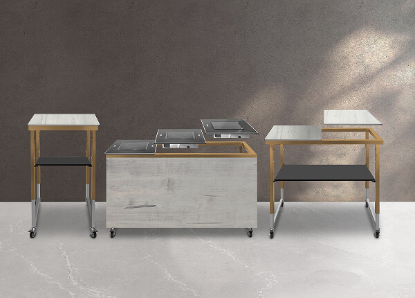 Made to move. Simple to store.