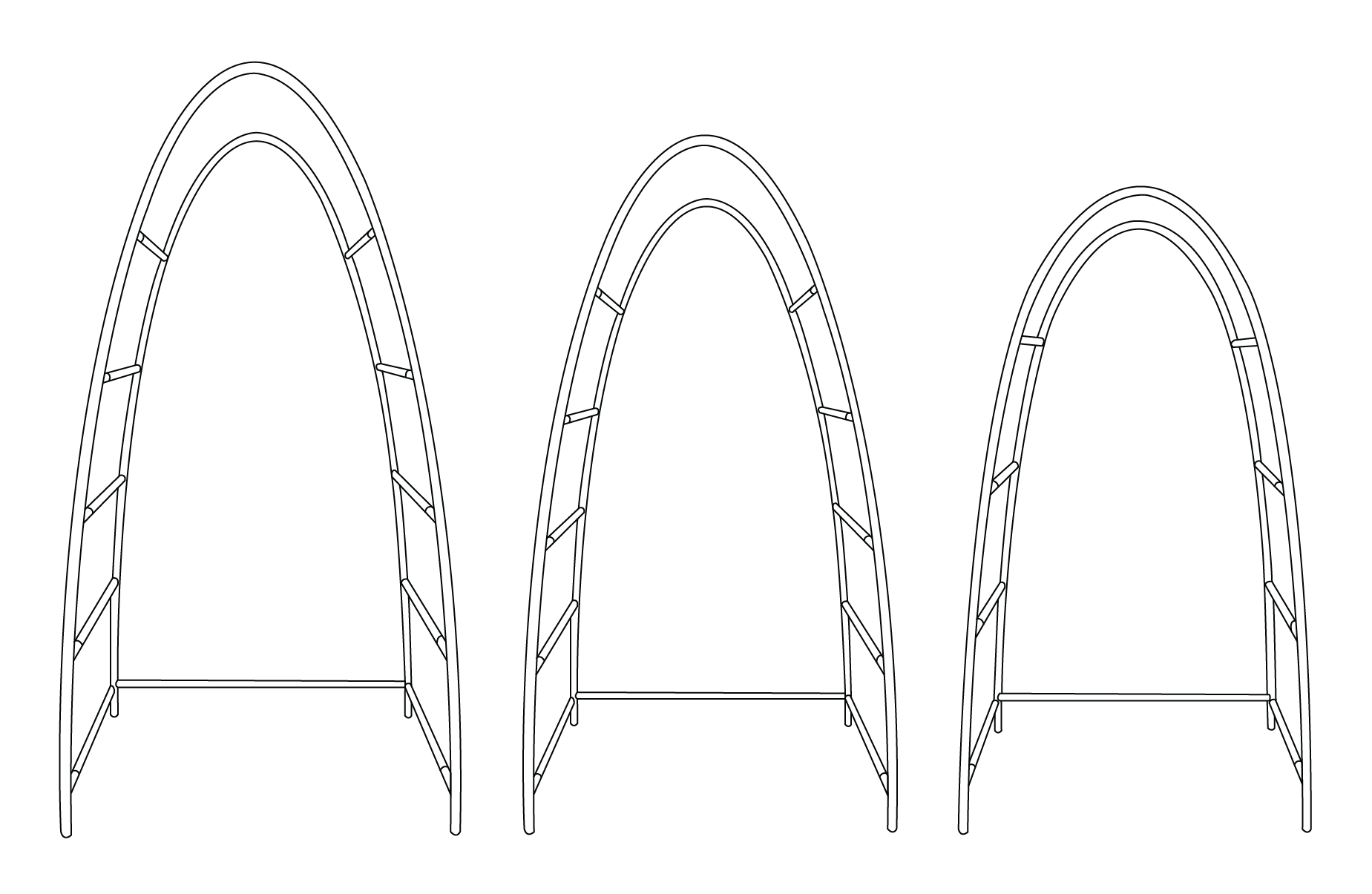 set-of-3-displays-41-x-23-x-78-%c2%be-37-x-23-x-67-%c2%bd-37-x-23-x-64-%c2%bd