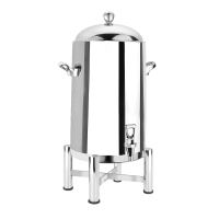 Vacuum Double Wall Coffee Urns + Pillar'd Stand