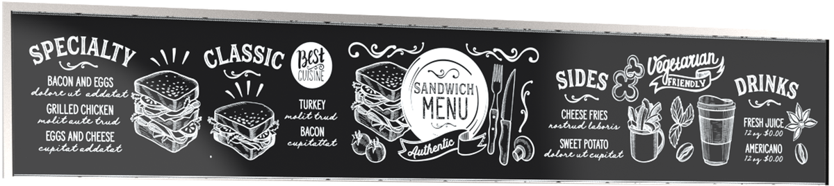 Out-Of-The-Box Chalk Board