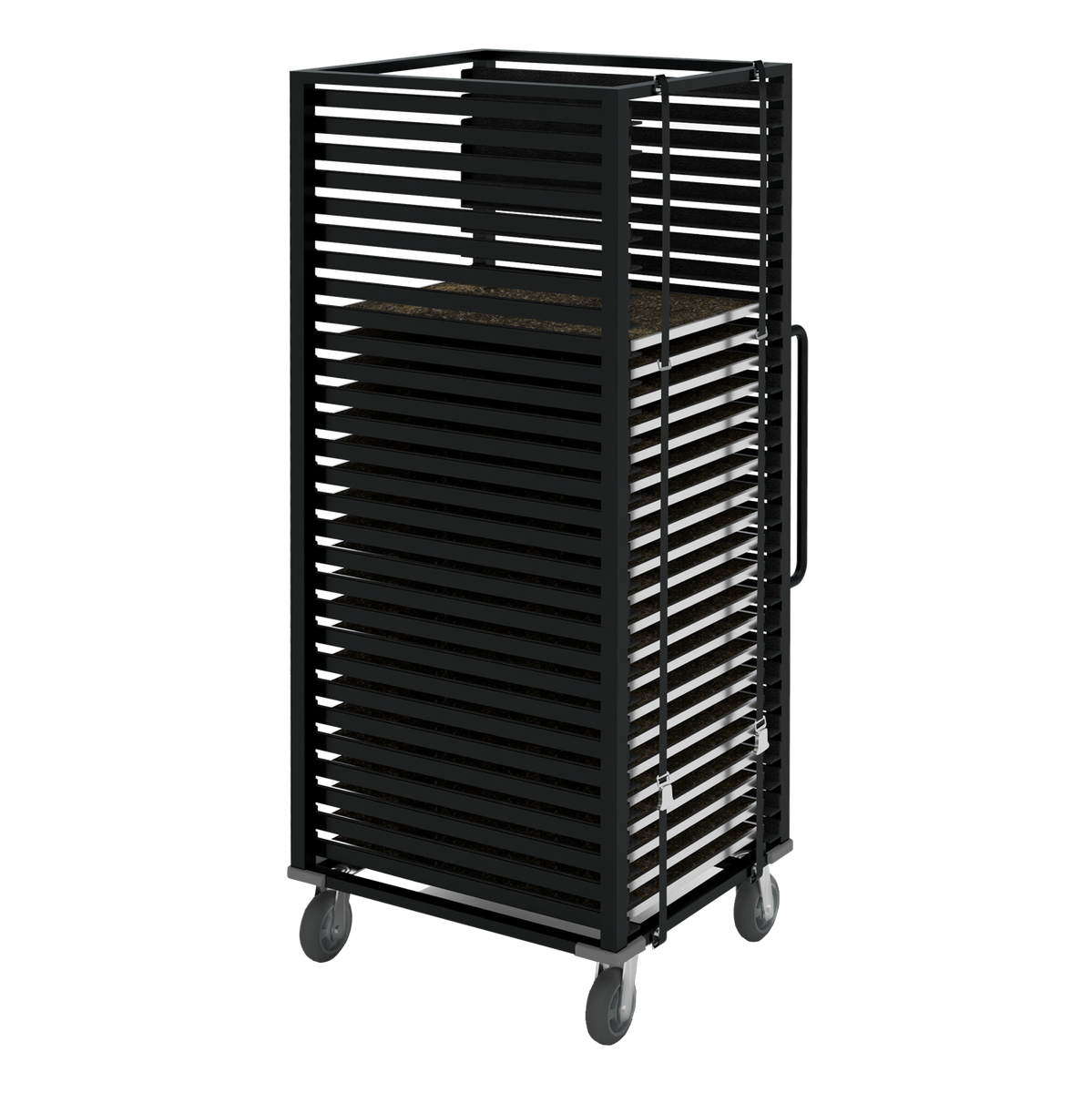 The Hub Storage - Tile Cart - 79 ½" x 26" x 40 ½"