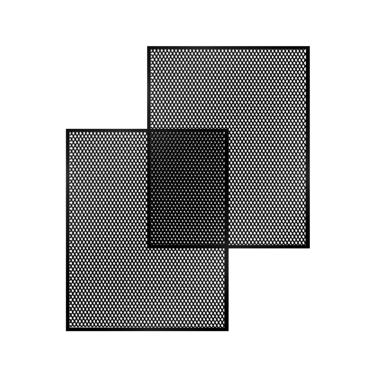 ZOZZ Set of 2 Perforated Side Panels