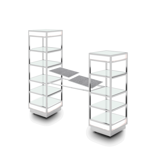 Buffet tile frame
