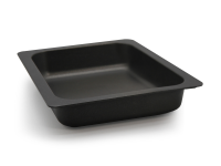 Eco Serve Square Pearl Black Neo Fusion Porcelain Dish - 14"W x 13"D x 3"H