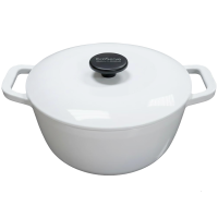 Eco Serve Enamel Cast Iron Food Pans - Large - 14 ⅜"W x 11 ⅘"D x 6 ⅓"H